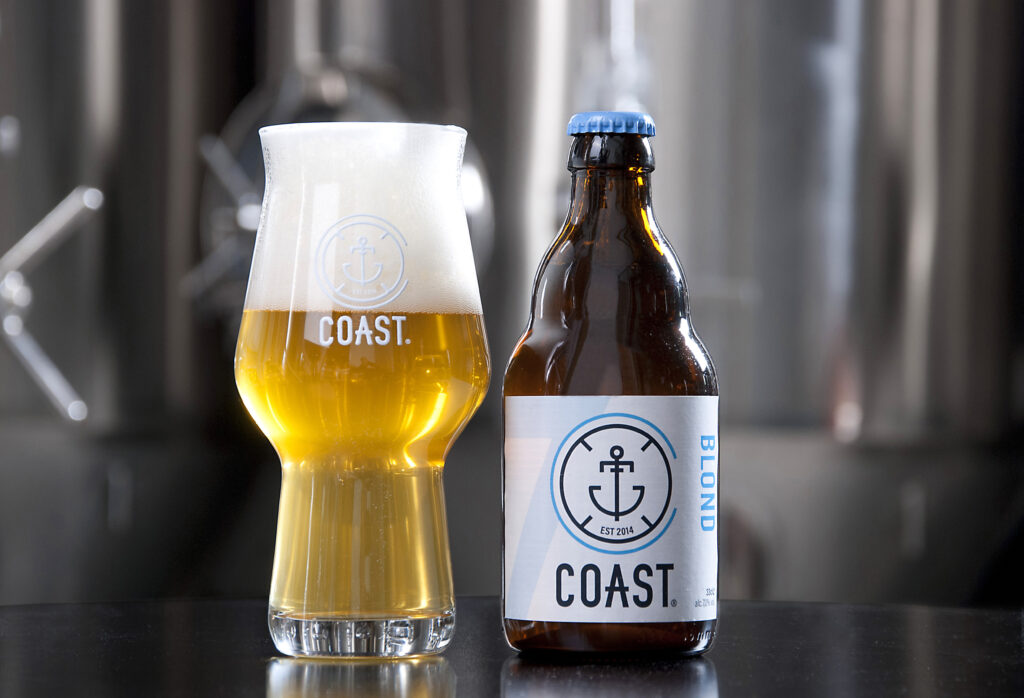 Coast 7 blond belgian beer